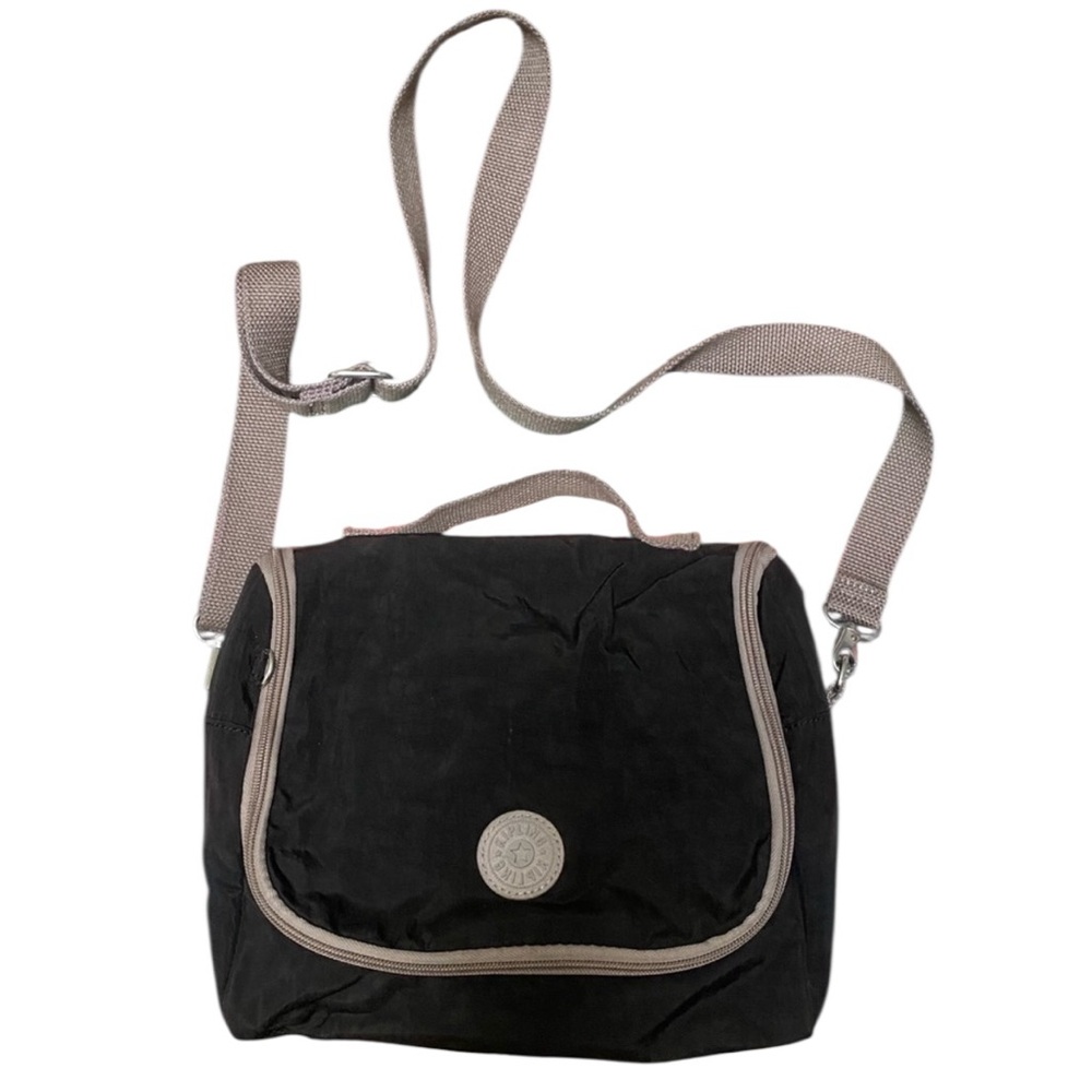 Kipling Kichirou Lunch Bag Crossbody- Black